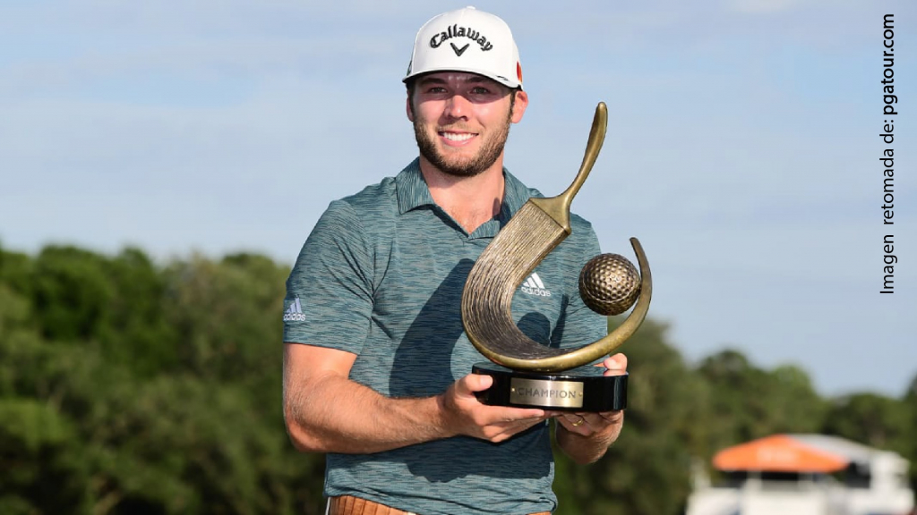 Sam Burns gana su primer titulo en el PGA Tour